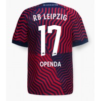 Maglie da calcio RB Leipzig Lois Openda #17 Seconda Maglia 2023-24 Manica Corta